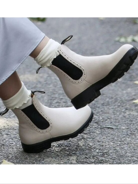 Blundstone Shoes - Blundstone Originals #2156 Women's High Top Boots US Size 7 Pearl Leather NEW